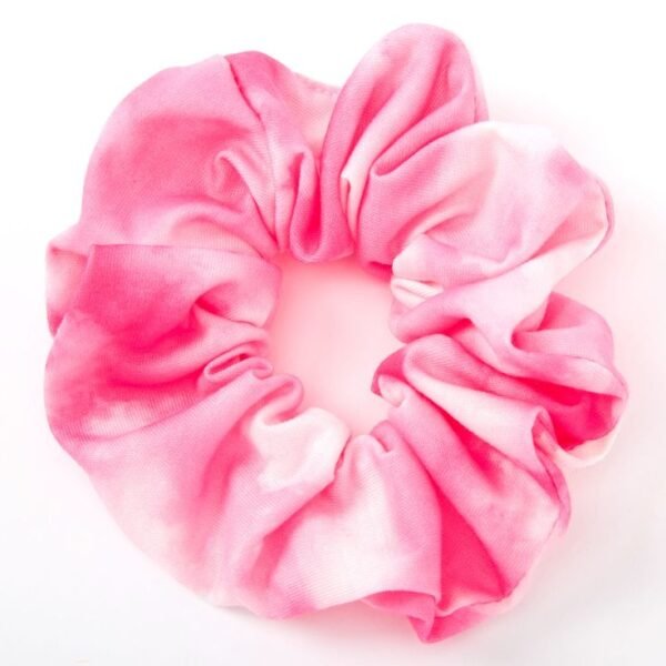 Claire's Medium Tie Dye Hair Scrunchie - Pink pink scrunchie