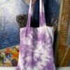 Tie Dye TIE DYE TOTE BAG WITH ZIPPER