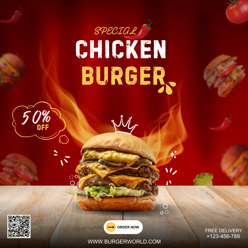 Burger Poster